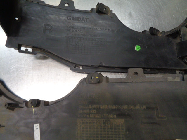 Holden Captiva Genuine Left Hand And Right Hand Lower Bumper Inserts VGC Used Part