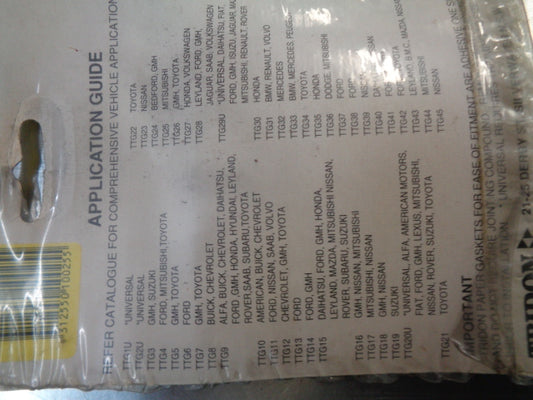 Tridon Universal Thermostat Gasket New Part