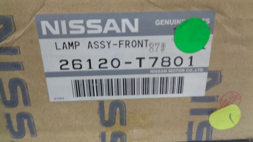 Nissan Atlas Genuine RHF Light Assy New Part