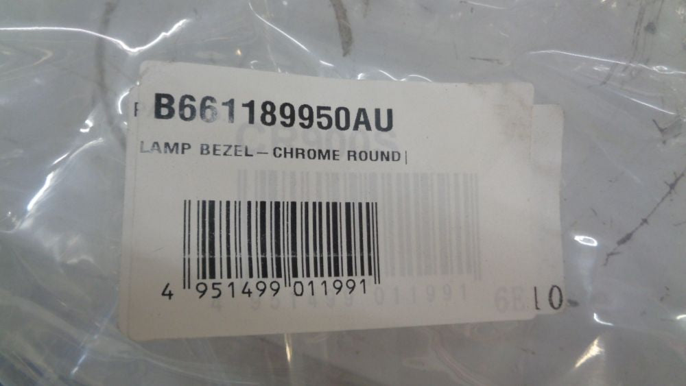 IPF Genuine Nissan Round Chrome Lamp Bezel New Part