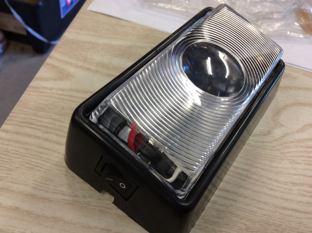 12 Volt Light assy suit boats caravans or canopys new part