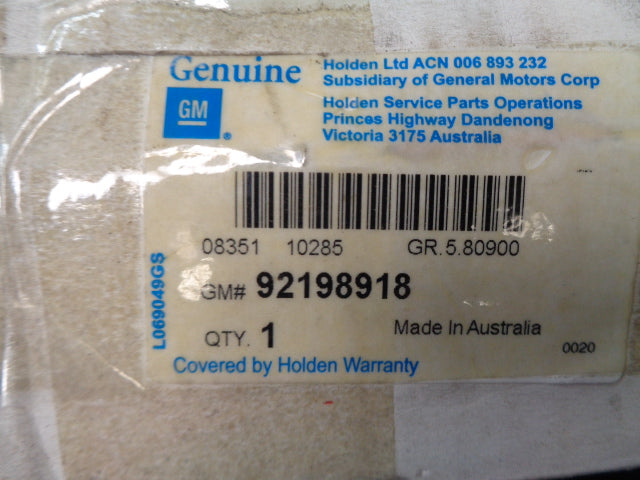 Holden VE HSV Commodore Front Slotted Brake Rotor New Part