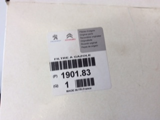 Peugeot/Citroen Genuine Diesel Filter New Part