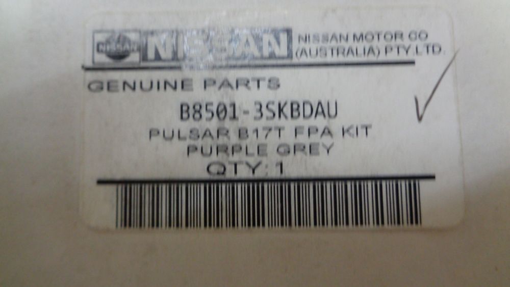 Nissan Pulsar B17T Genuine Front Park Assist New Part