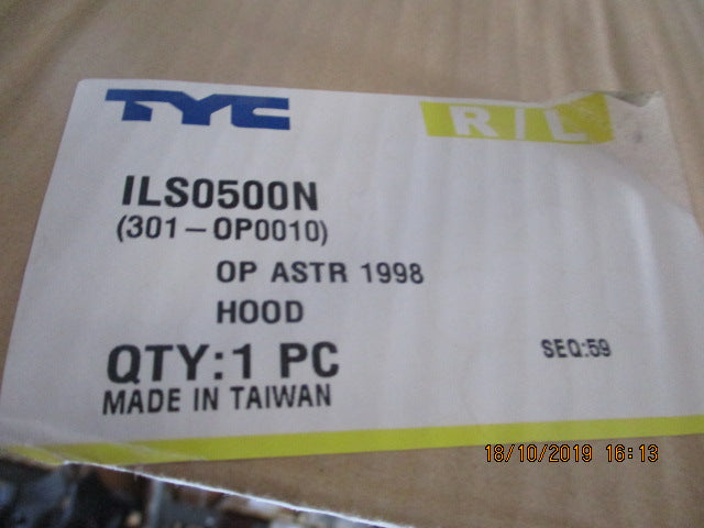 TYC Bonnet Assy Suits Holden TS Astra New Part