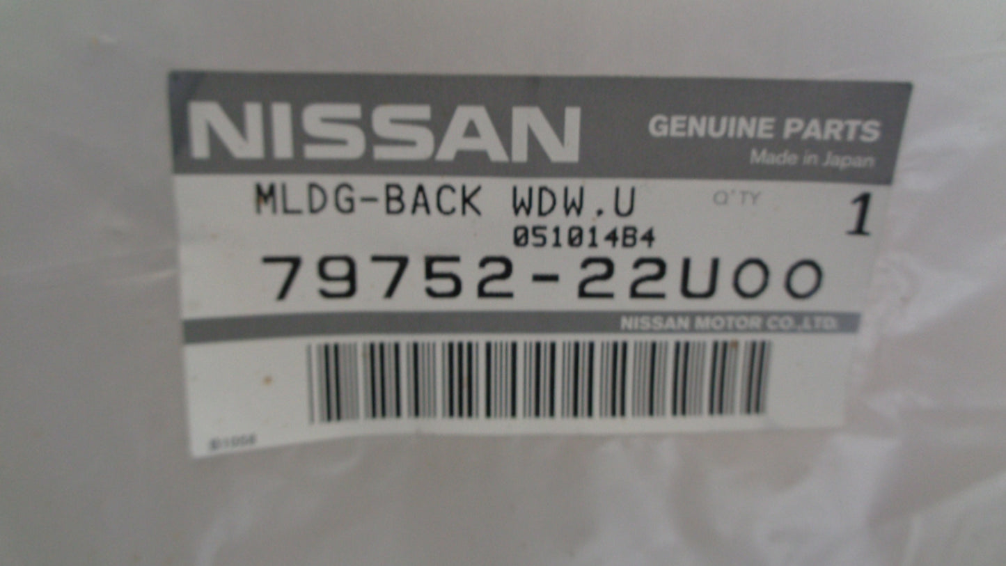 NISSAN SKYLINE R GENUINE UPPER FRONT WINDOW MOULD NEW PART