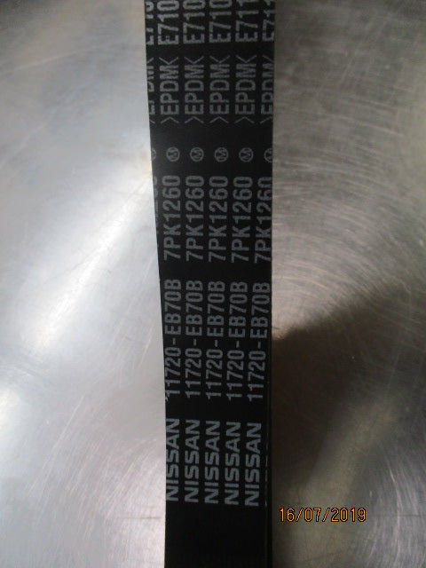 Nissan Navara D40M YD25 DCI Genuine Fan & Alternator Fan Belt New Part