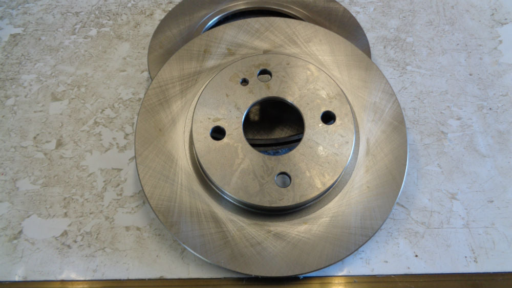 AC Delco rear set of disc rotors to suit Mazda 2 DE Hatch new part
