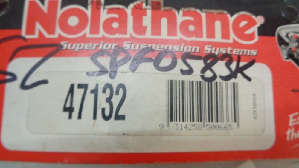 Nolathane Rear Spring - eye rear bushing Suits Toyota Corona/Galant New Part