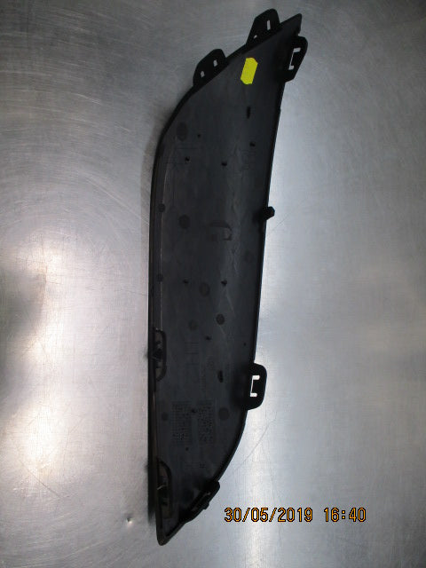 Holden Astra AH Genuine Left Hand Front Bumper Bar Insert Anthracite New Part