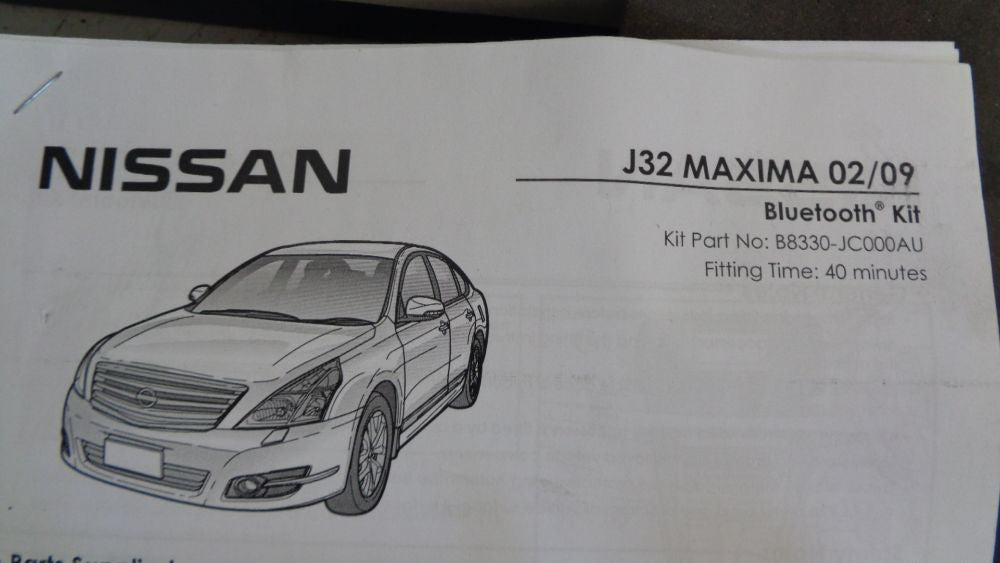 Nissan Maxima Genuine Bluetooth Hands Free Phone Kit New Part