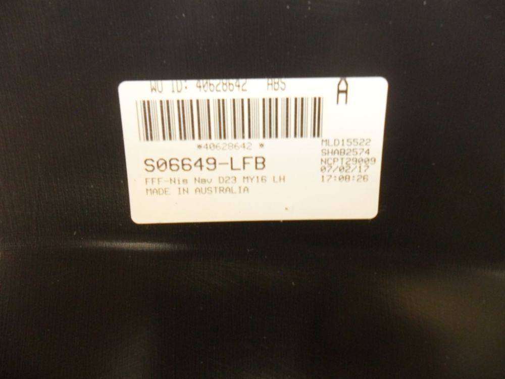 Nissan Navara D23 Genuine Front LH Flare Extension New Part