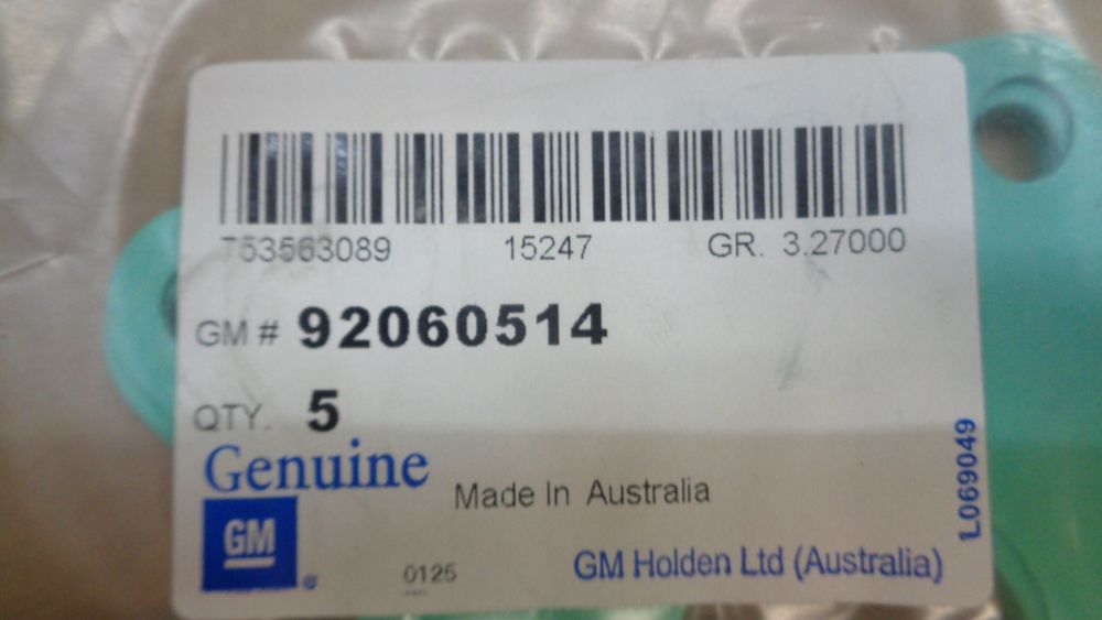 Holden Genuine Exhaust Inlet Gasket New Part