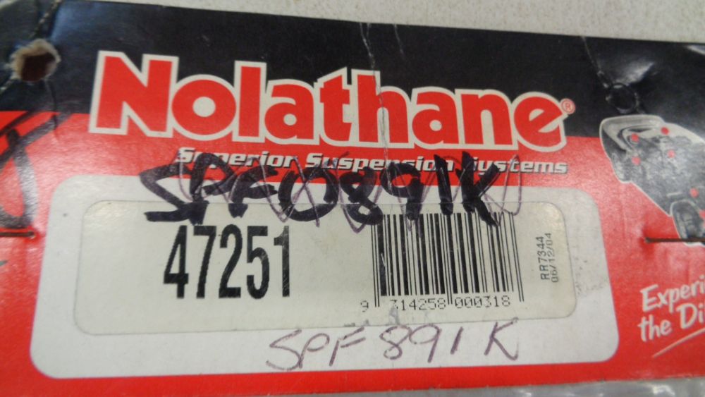 Nolathane Spring Eye Front Bushing Suits toyota Corolla New Part