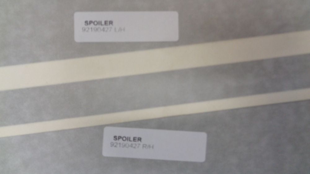 Holden VE Commodore Genuine Body Stripe Decal Silver *Incomplete* Kit New Part