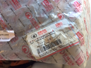 Great Wall X240 Genuine Drivers Door Glass Rubber New Part