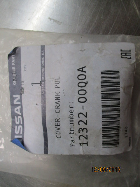 Nissan Genuine Crank Pull Cover See Below Details New Part