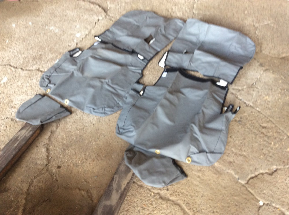Tuffnut canvas seat covers 2nd Row new Part Suitable for Nissan GU wagon New Part