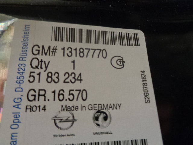 Holden Astra Genuine Right Hand Quarter Panel New Part