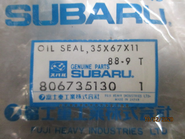 Subaru Impreza Genuine Rear Front Diff Oil Seal New Part