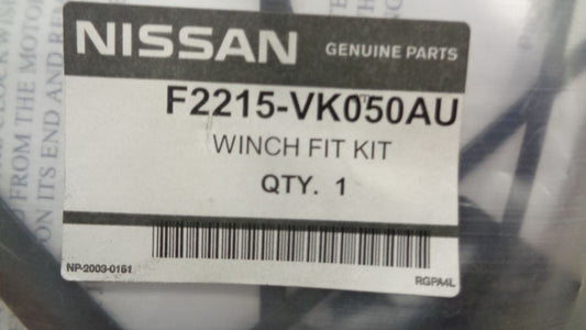 Nissan Navara D22 Genuine Winch Fit Kit New Part