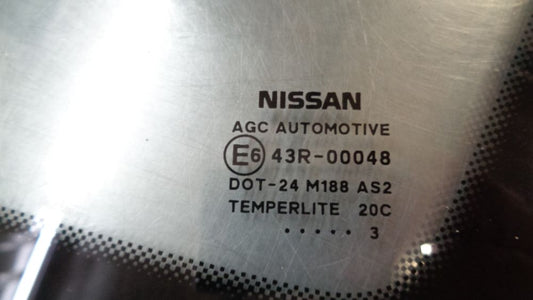 Nissan Juke J10 genuine Left Hand Rear Side Glass New Part
