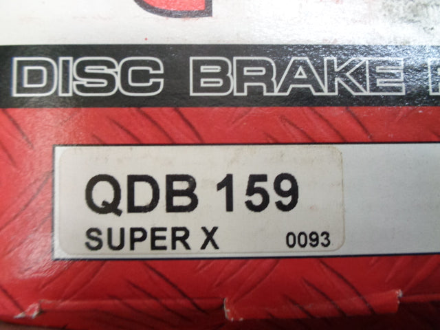 QFM Front Brake Pad Set Suits Daihatsu Charade Hatchback New Part
