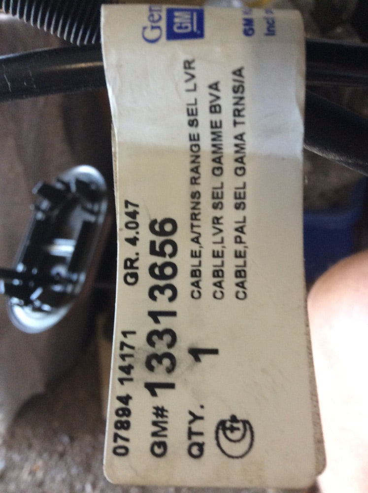 Holden Astra PJ Genuine Gear Selector Control Cable New Part