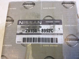 Nissan Cabstar F24M Genuine right hand fog light new part