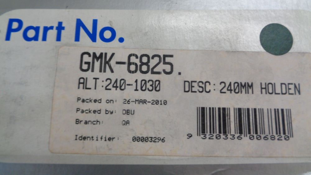 Excedy Clutch Kit Suitable for Holden Frontera 2.2ltr 4x4 New Part