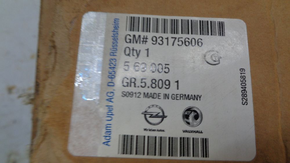 HOLDEN VECTRA GENUINE VENTED FRONT DISC ROTOR SET NEW PART