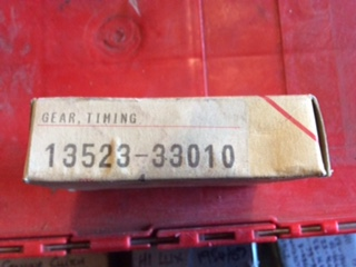 Toyota Corona genuine timing gear 1974-1975 new part
