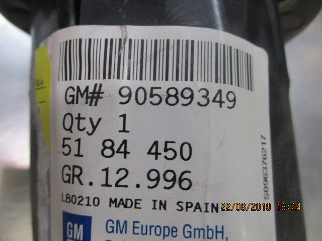 Holden Astra TS Genuine Left Hand Rear Bumper Bracket New Part