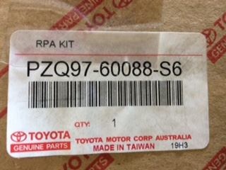 Toyota Prado Genuine Rear Park Assist Dark Blue Mica New Part
