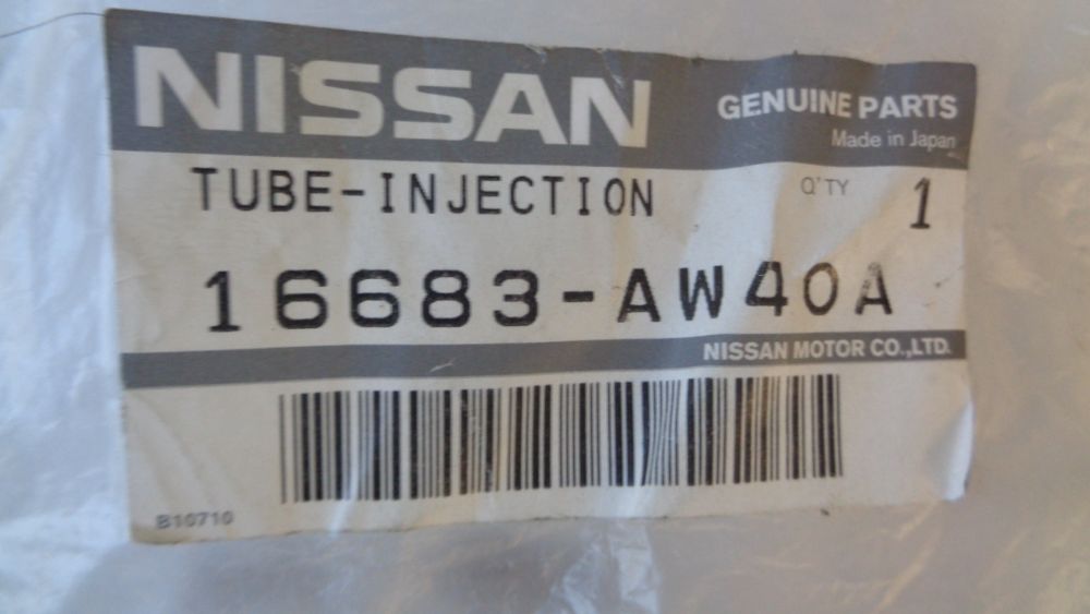 Nissan Navara D40M Genuine No 4 Injector tube assy New Part