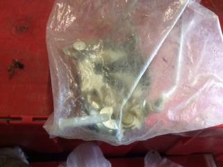 Toyota Landcruiser genuine lock & door latch front drivers new