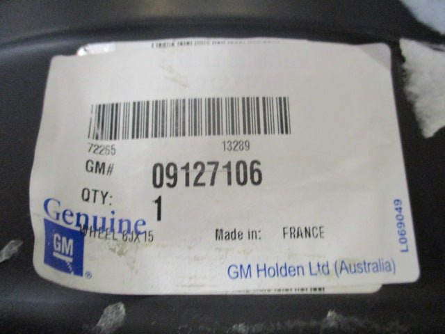 Holden Vectra JR Genuine Steel Wheel New Part