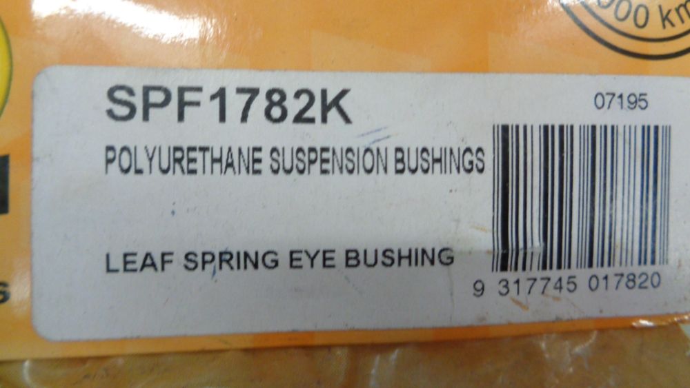 Super Pro Leaf spring eye bushing Suits Toyota Landcruiser New Part