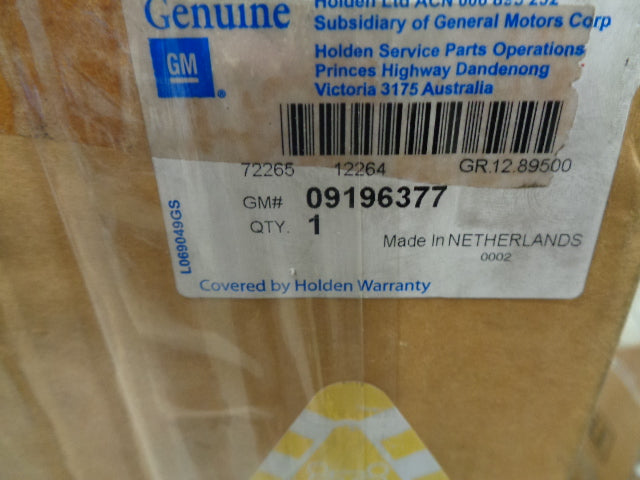 Holden XC TK Barina Genuine Left Hand Front Door Skin New Part