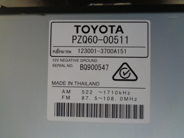 Toyota Prado Genuine Head Unit New Part