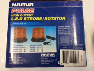 Narva High Output LED Strobe Rotator 2 Flash Patterns New Part