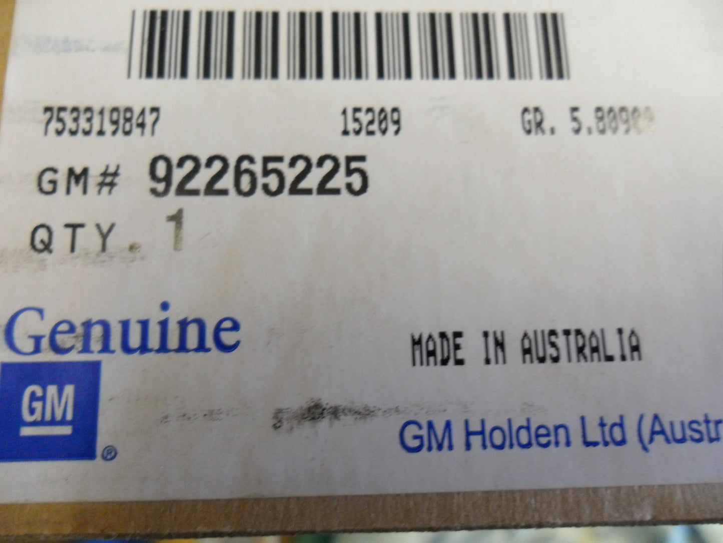 Holden Commodore VE V6 Sedan Police Pack Front Rotors NEW PART