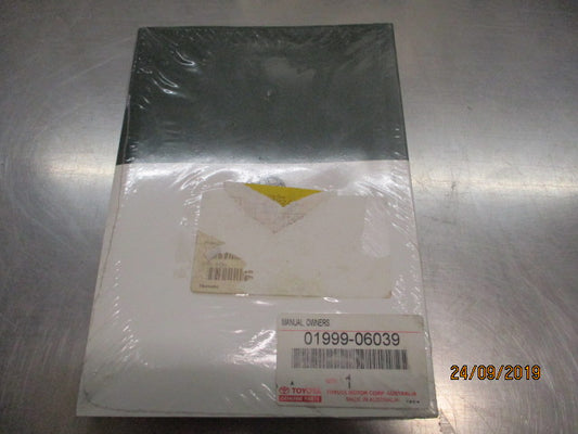 Toyota Camry Genuine Owners Manual New Part