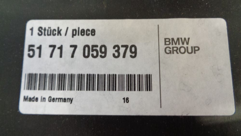 BMW 328i Genuine Left Hand Front Inner Splash Guard