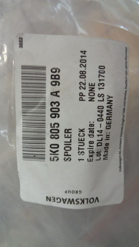 VW Golf Front Spoiler Air Dam Valance New Part