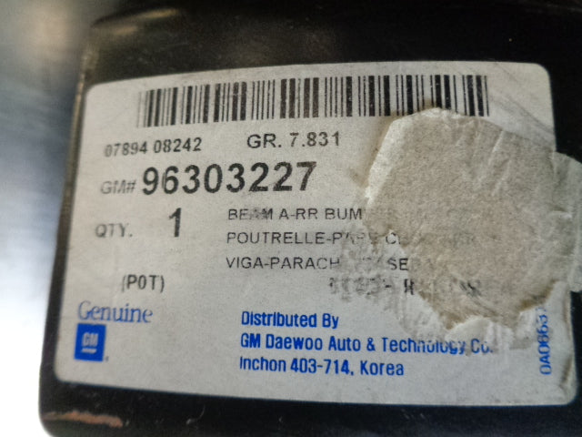 Daewoo Lanos Genuine Front Reinforcement Bar New Part