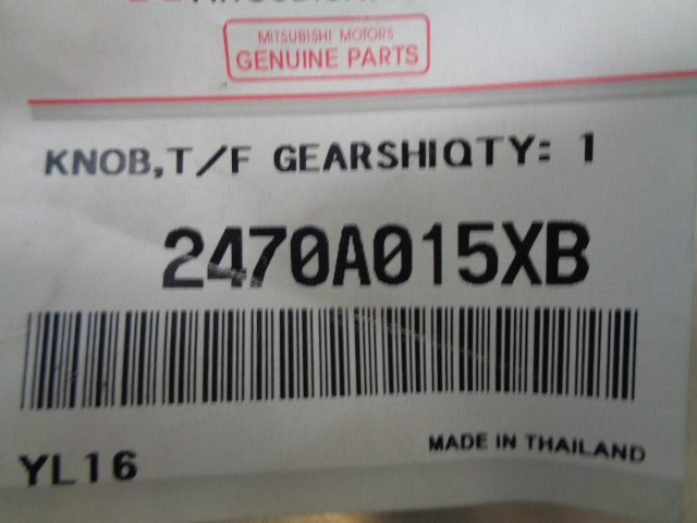 Mitsubishi Triton Genuine 4x4 Selector Gear Knob New Part