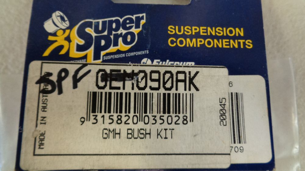 SuperPro Front Crossmember Outrigger Bush Suit Holden EH-HR New Part