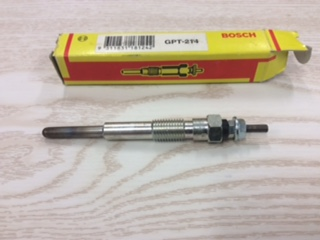 Bosch glow plug (single) suits Toyota Landcruier new part