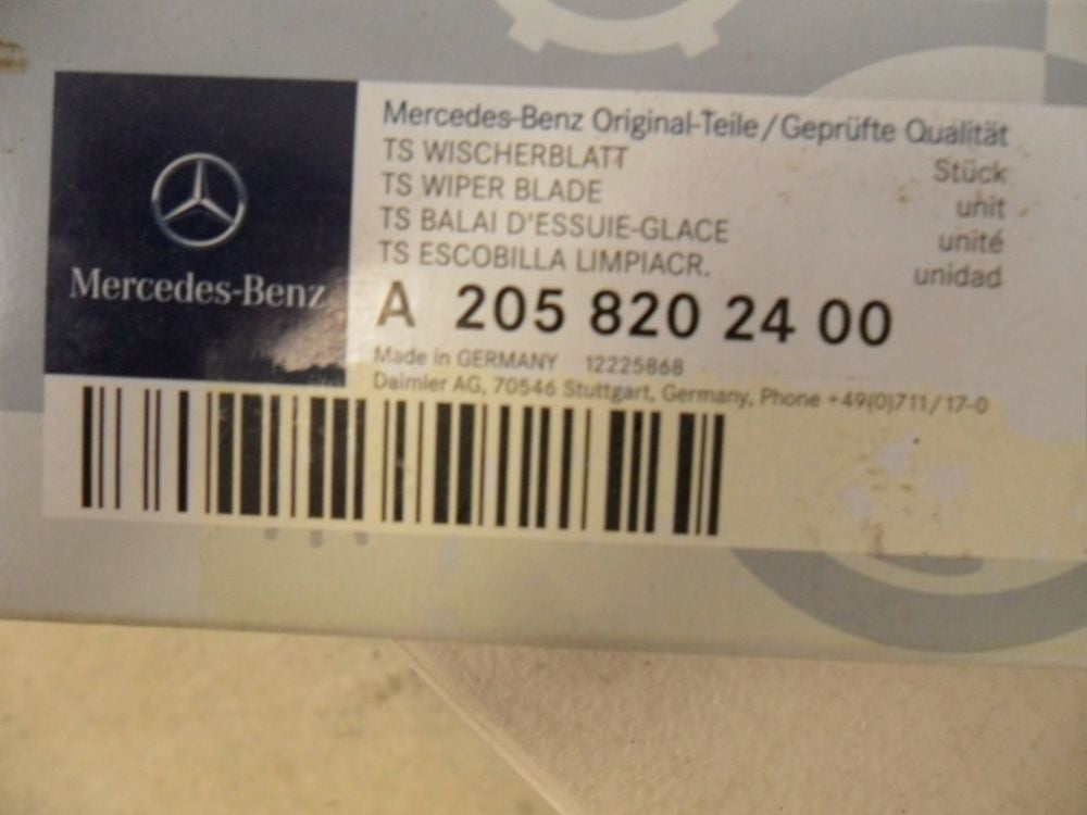 Mercedes Benz Genuine Wiper Blade New Part
